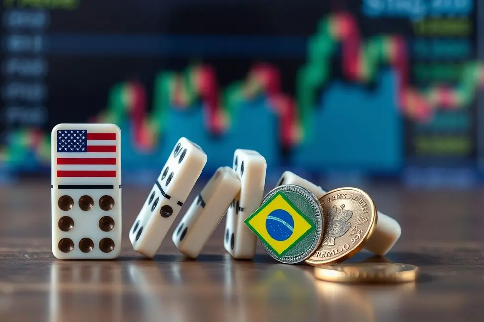 O Efeito Dominó Como as Tarifas Chegam ao Seu Bolso no Brasil